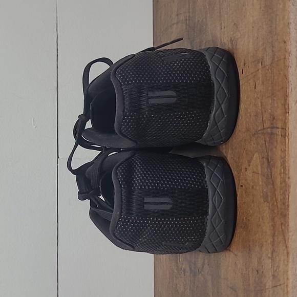 NOBULL All Black Trainers Gym Trainers Athletic Shoes Unisex Women's sz 8.5 - Picture 3 of 10